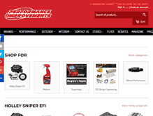 Tablet Screenshot of performanceimprovements.com